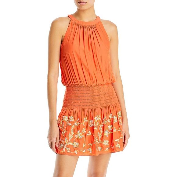 Ramy Brook Dresses & Skirts - Ramy Brook Tangerine Floral Mini Dress